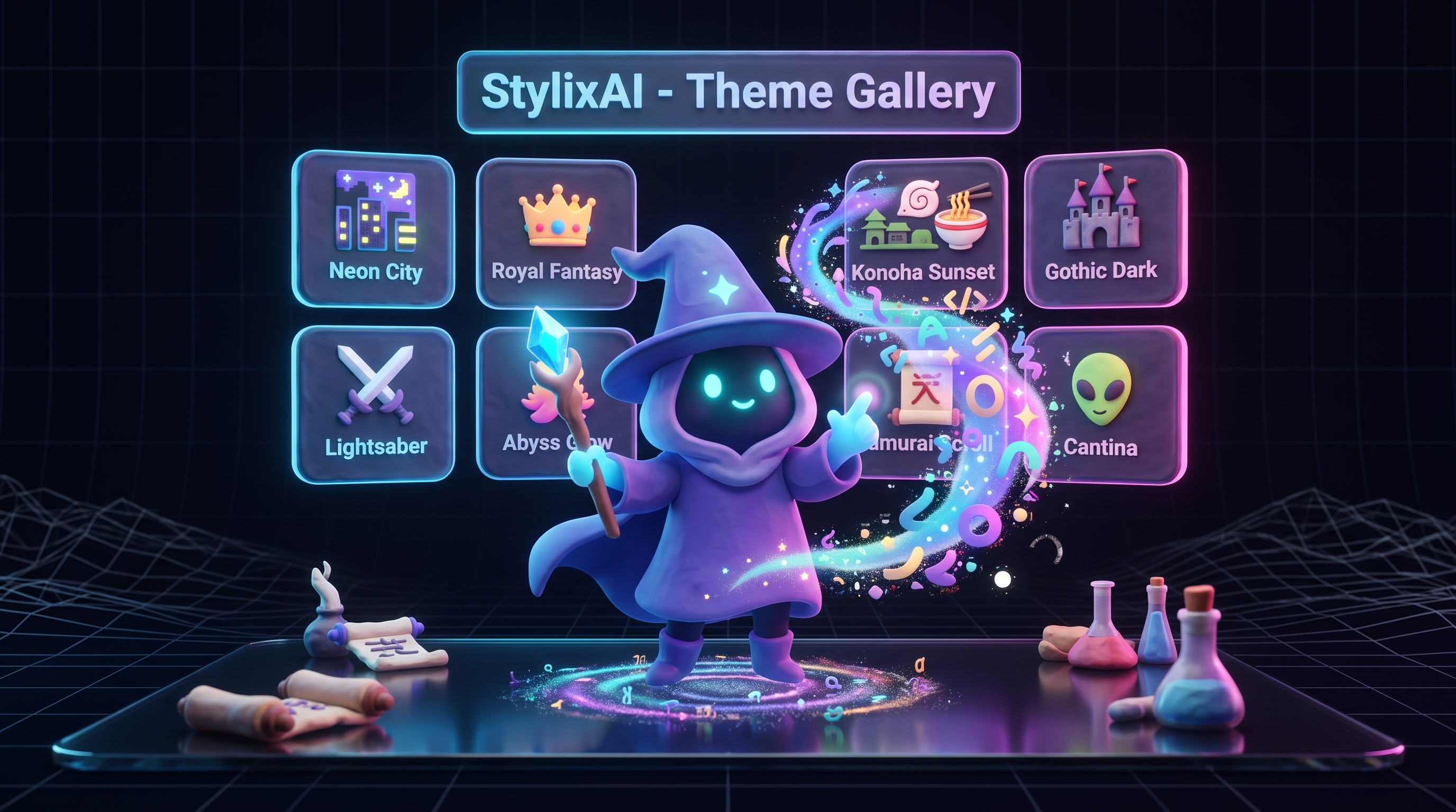 Built-In Theme Gallery